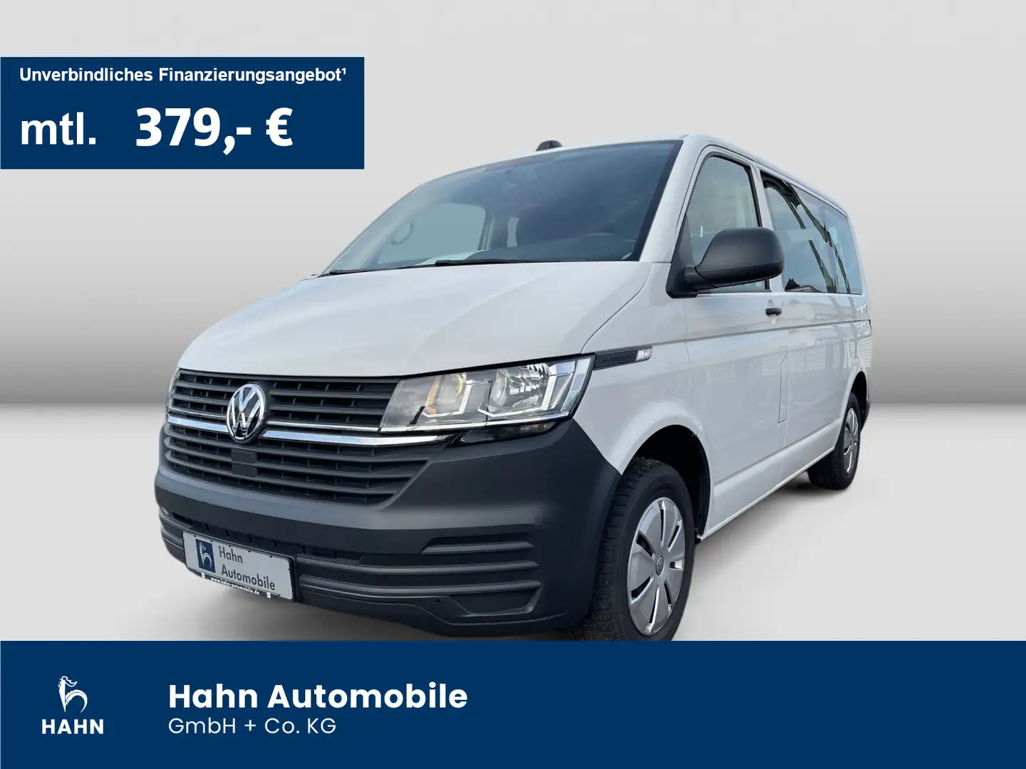 Volkswagen T6.1 Kombi T6.1 Transporter Kombi 2.0TDI AHK 9-Sitzer Navi Weiß - 1