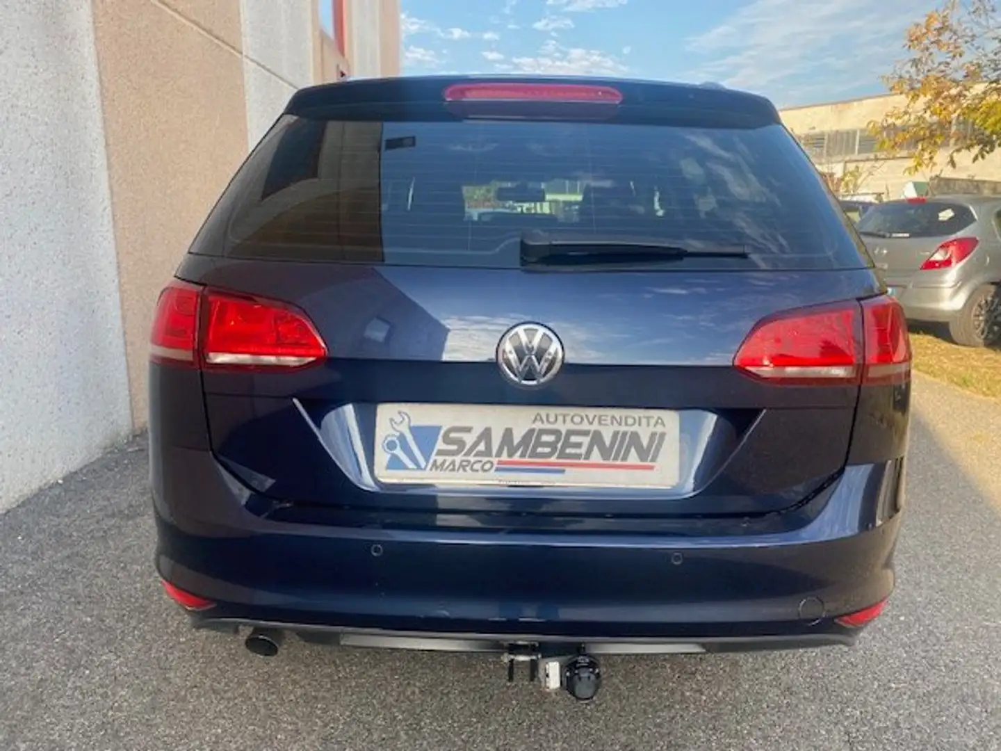 Volkswagen Golf Variant Golf VII Variant 1.6 tdi Business 110cv Blu/Azzurro - 2
