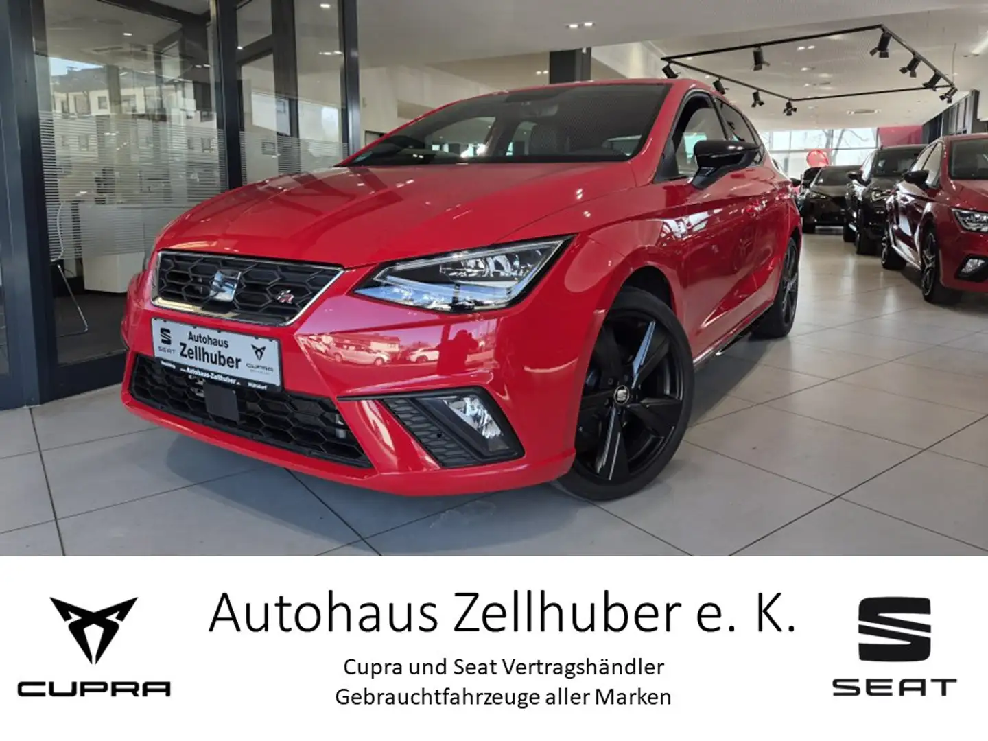 SEAT Ibiza 1.0 TSI Black Edition *Garantie*LED*Shz* Rot - 1