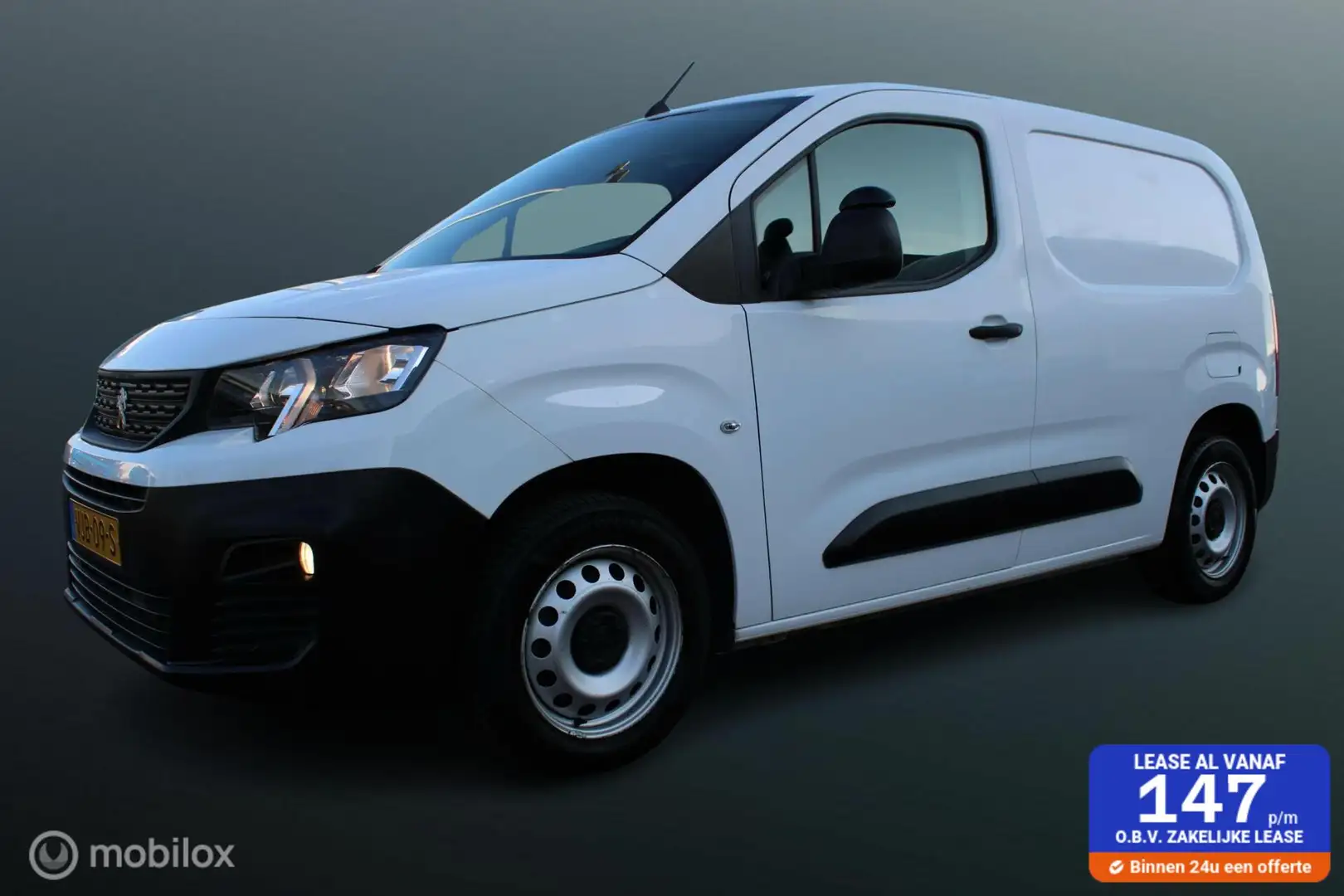 Peugeot Partner bestel 1.5 BlueHDI 100 PK Premium, Trekhaak, Cruis Wit - 1