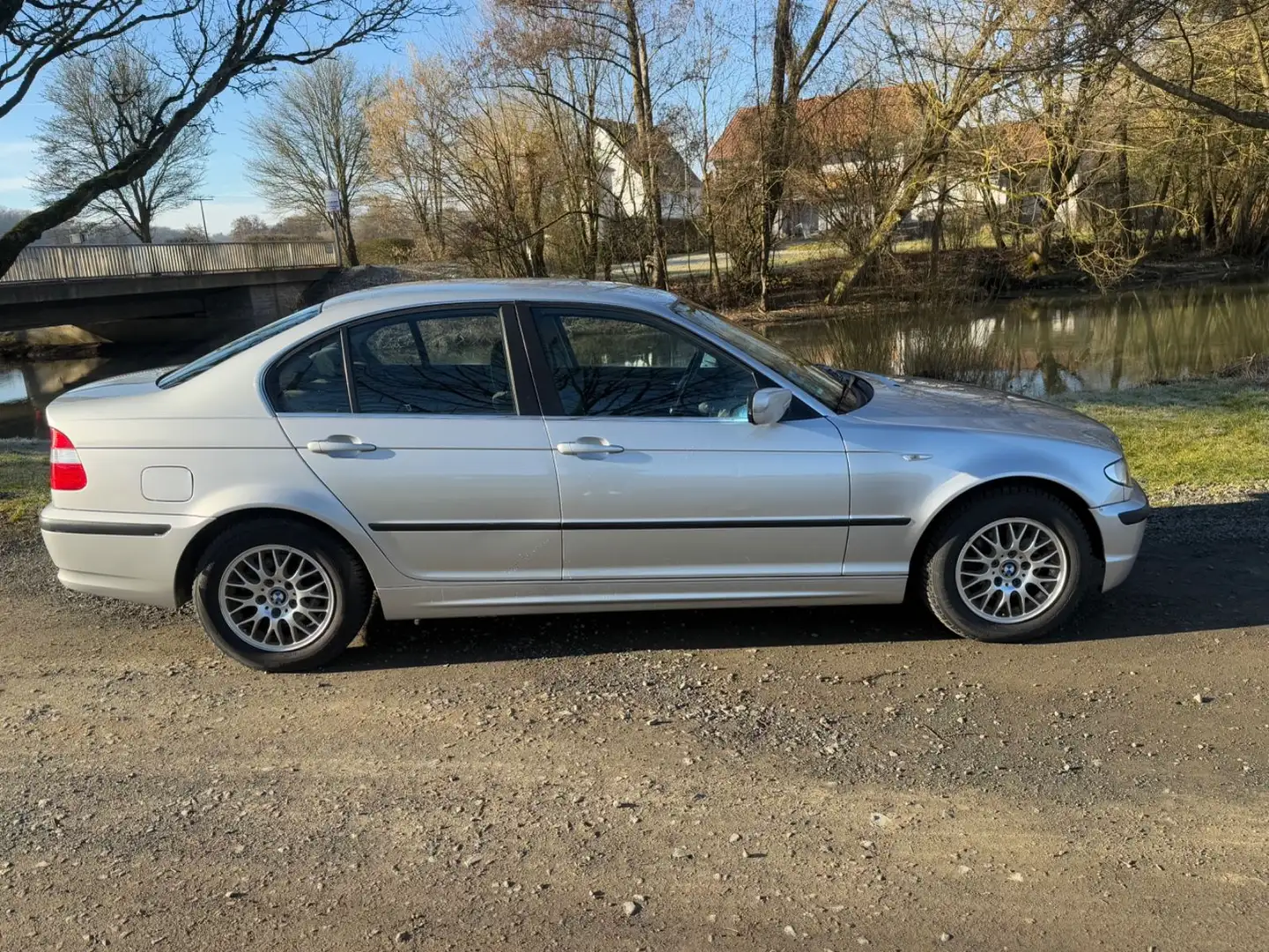 BMW 316 E46 316i Edition  1Hand ORG 64Tkm Kette Neu Silber - 2