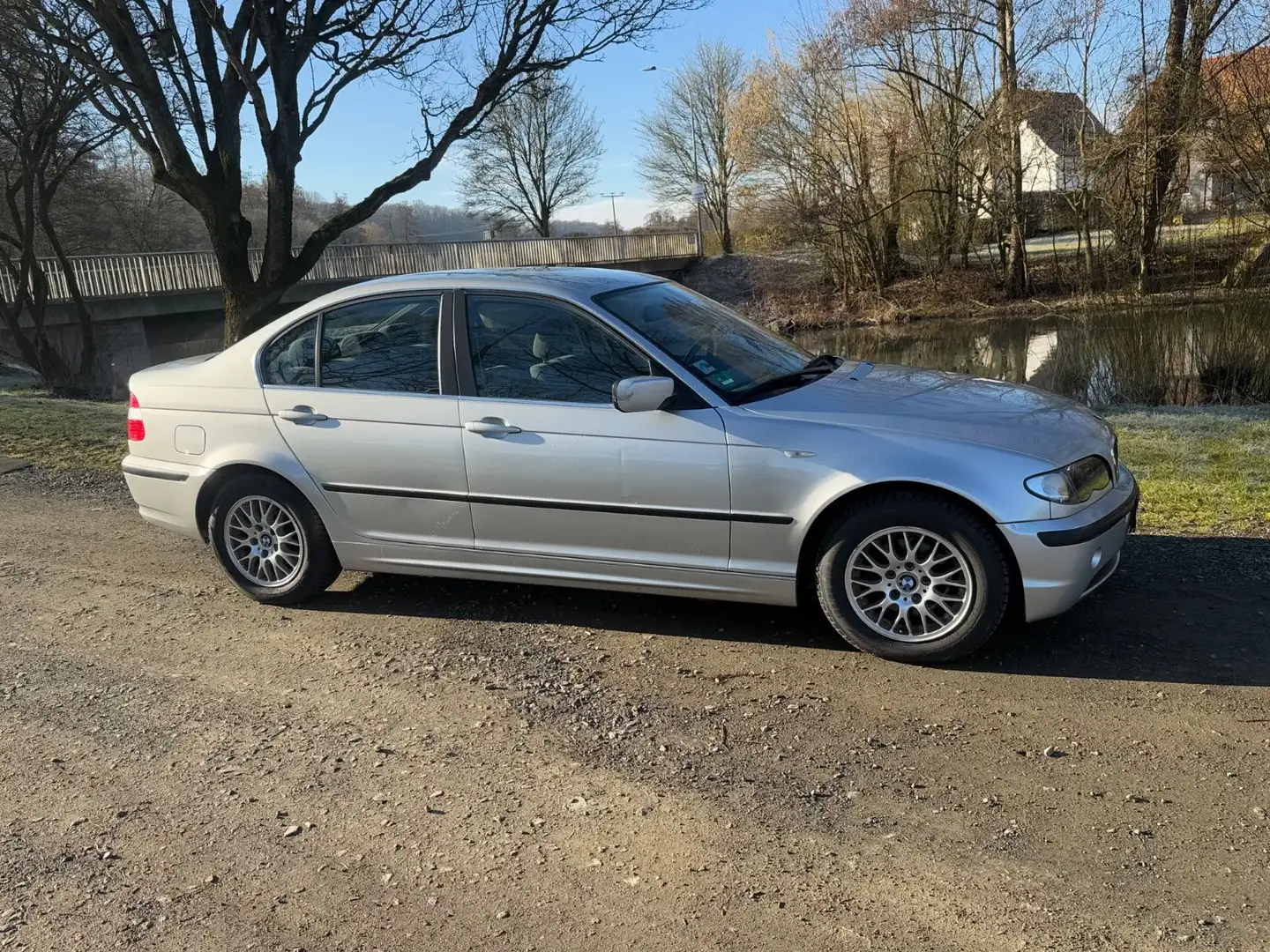 BMW 316 E46 316i Edition  1Hand ORG 64Tkm Kette Neu Silber - 1
