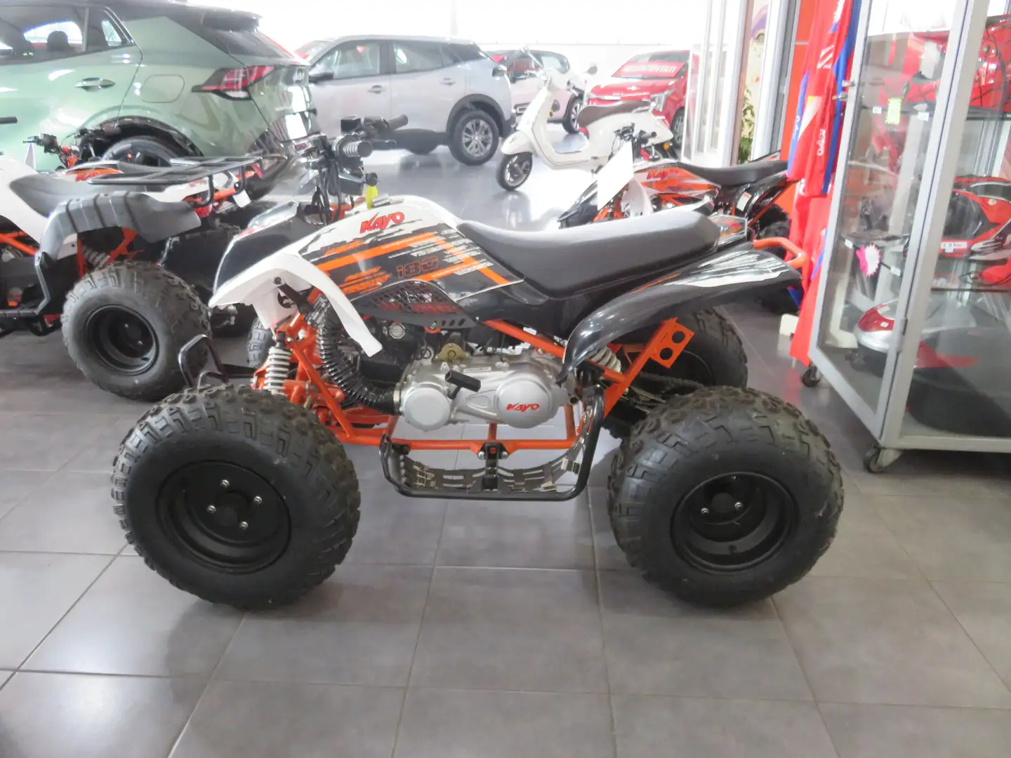 Kayo QUAD 4T AU 180cc  STORM Blanco - 2