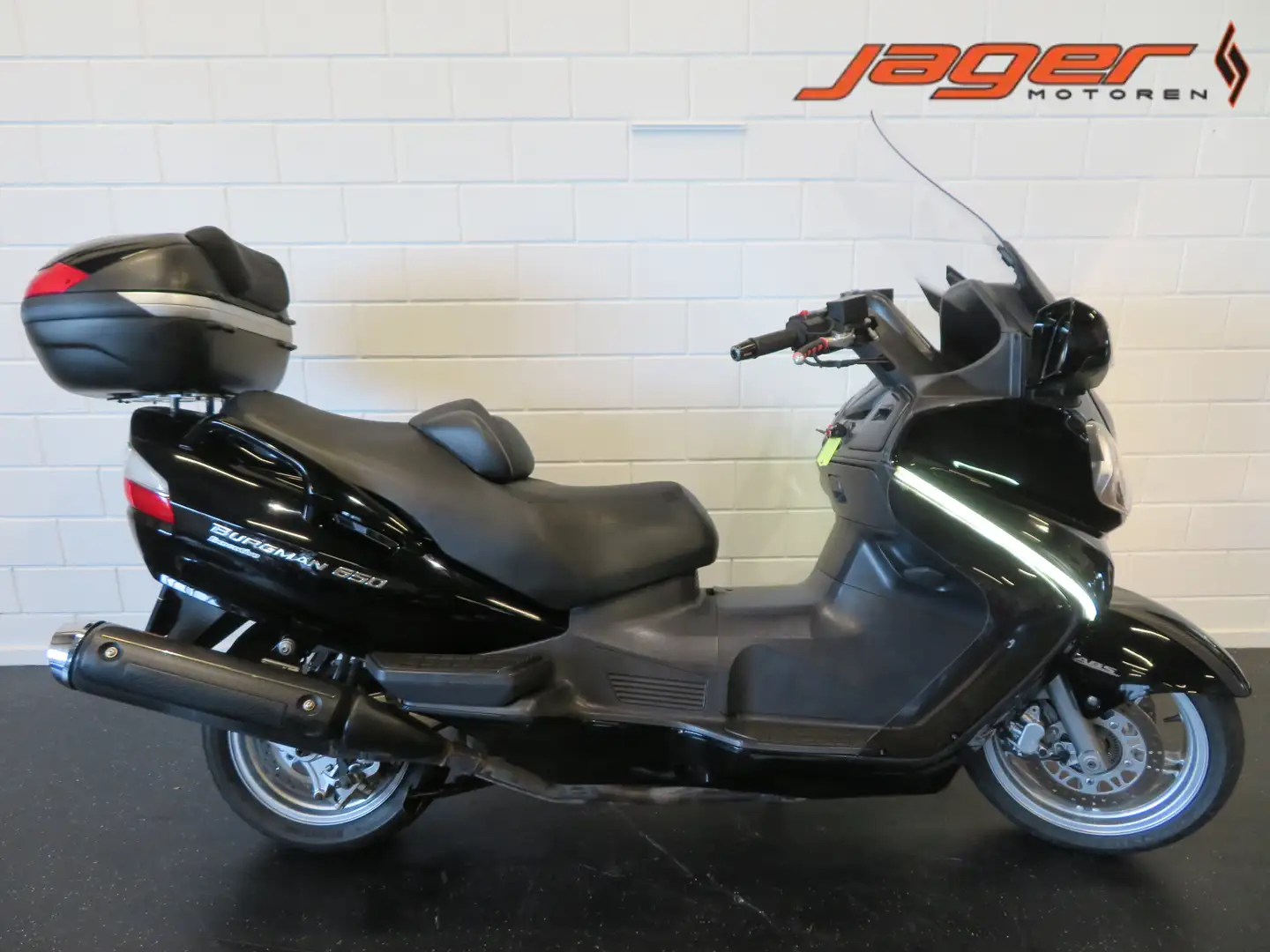 Suzuki Burgman 650 AN A TOPSTAAT! TOP-CASE Černá - 1