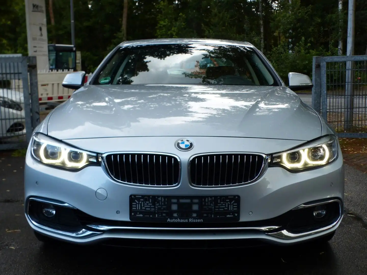 BMW 430 i Coupe Luxury Line Leder Kamera LED SHft HK Argent - 2