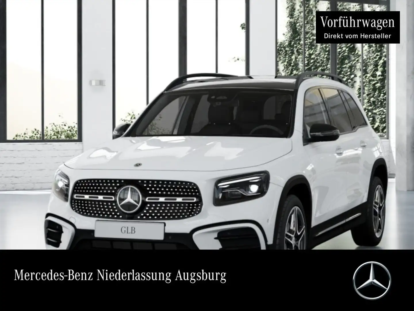 Mercedes-Benz GLB 180 AMG+NIGHT+PANO+360°+MULTIBEAM+19"+HUD+7G Weiß - 1