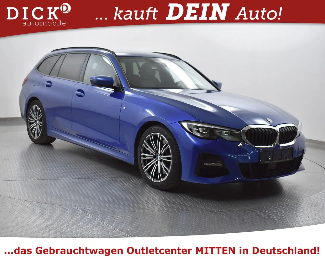 BMW 330 i T Sport Aut. M PAKET+SHADOW+PROF+VIRTU+H&K+ Blau - 1
