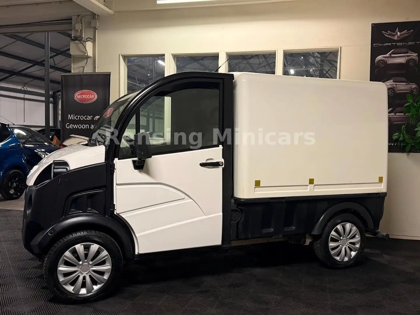 Aixam D-Truck KASTENWAGEN Mopedauto Microcar 45 KM Білий - 2