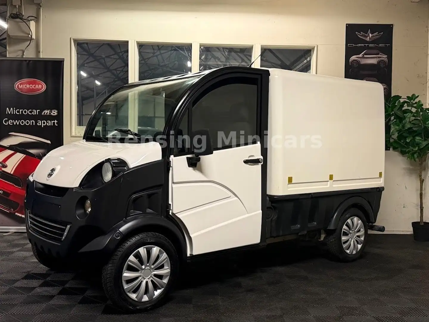 Aixam D-Truck KASTENWAGEN Mopedauto Microcar 45 KM Білий - 1