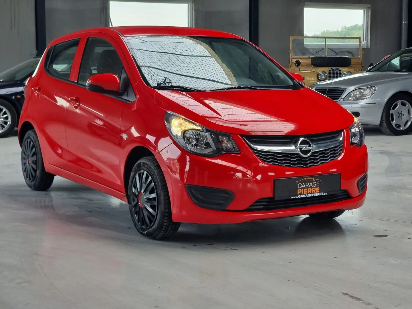Opel Karl 1.0i Enjoy * www.garagepierre.be * Rouge - 1
