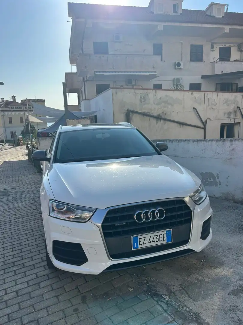 Audi Q3 Q3 2.0 tdi Sport quattro 150cv s-tronic Bianco - 1