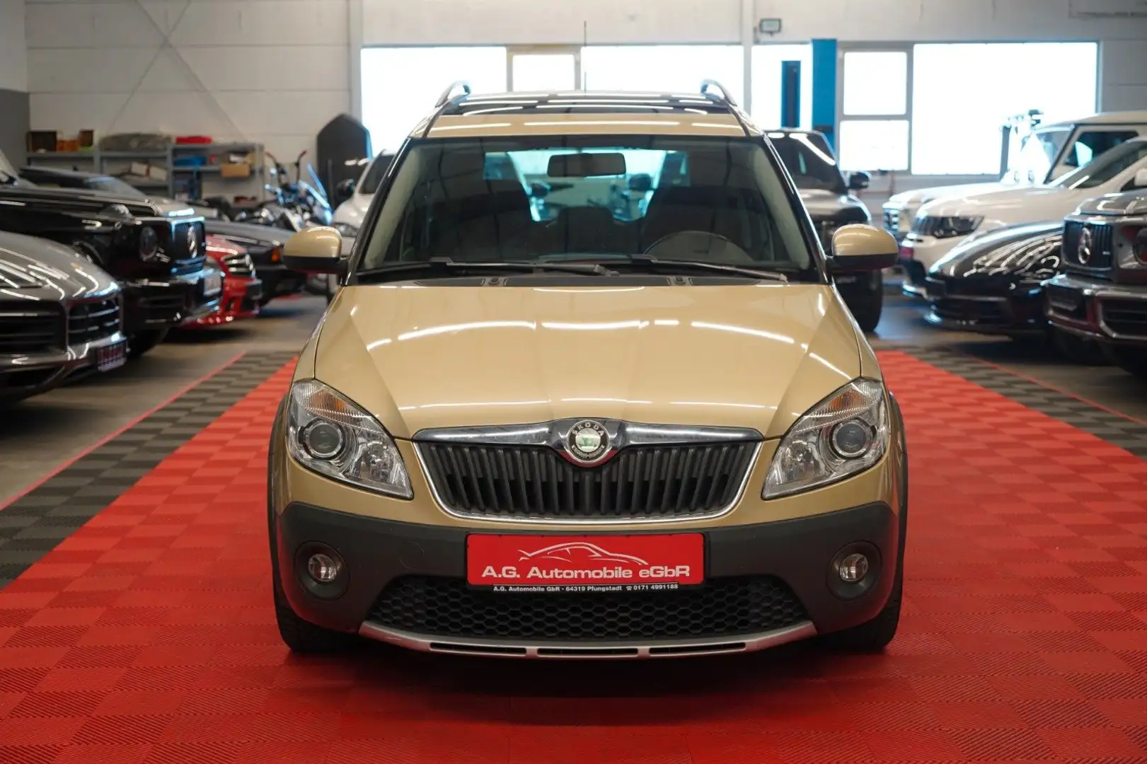 Skoda Roomster 1.2 Scout Plus Edition Panoramadach Beige - 2