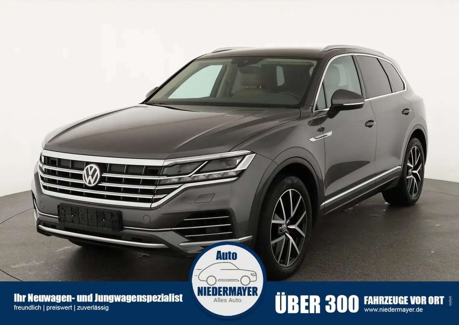Volkswagen Touareg 3.0 V6 TDI Atmosphere, Luft, Leder, IQ, Dynaudio, Gris - 1