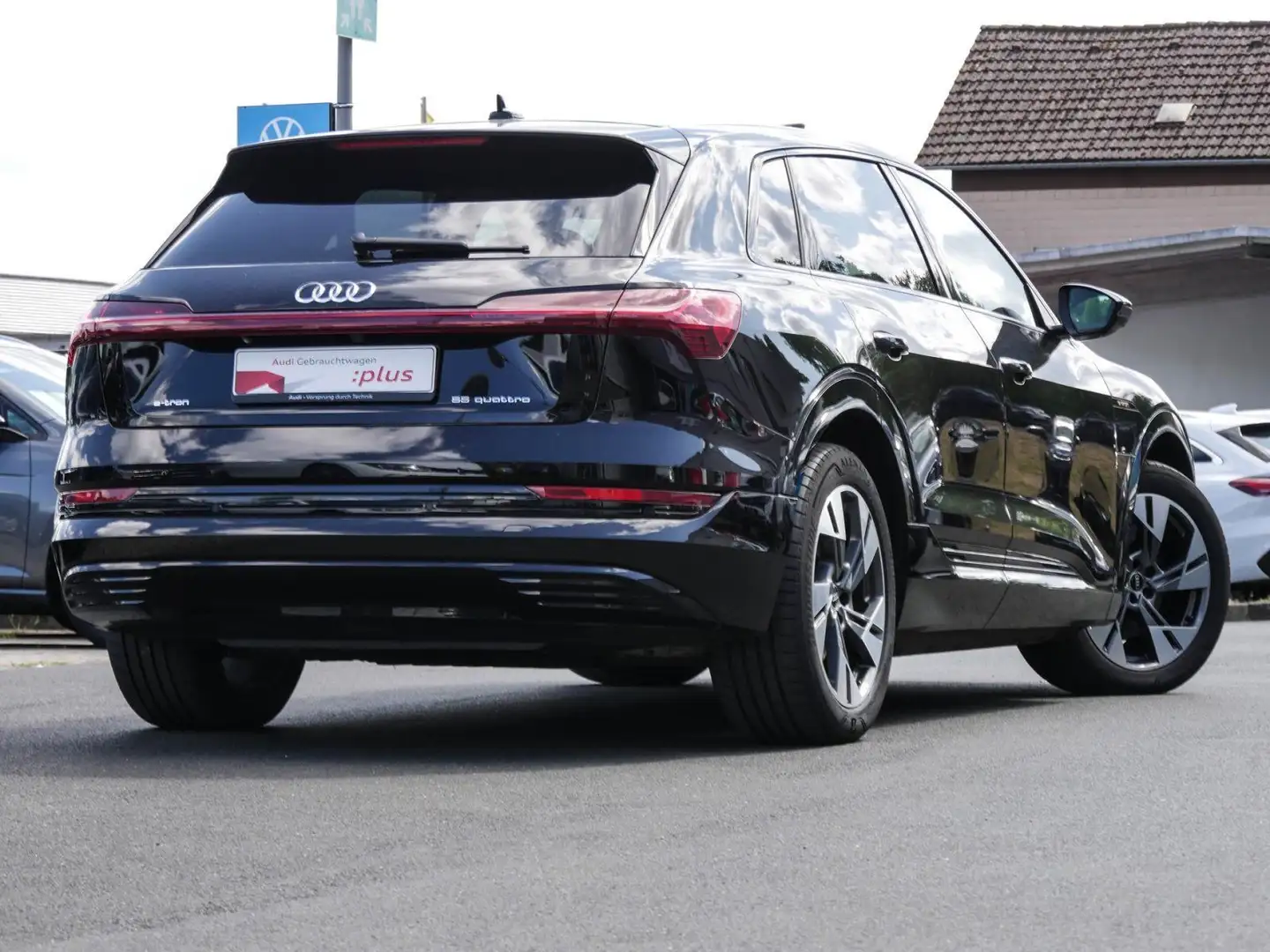 Audi e-tron 55 quattro advanced Luft Alcantara B&O Schwarz - 2