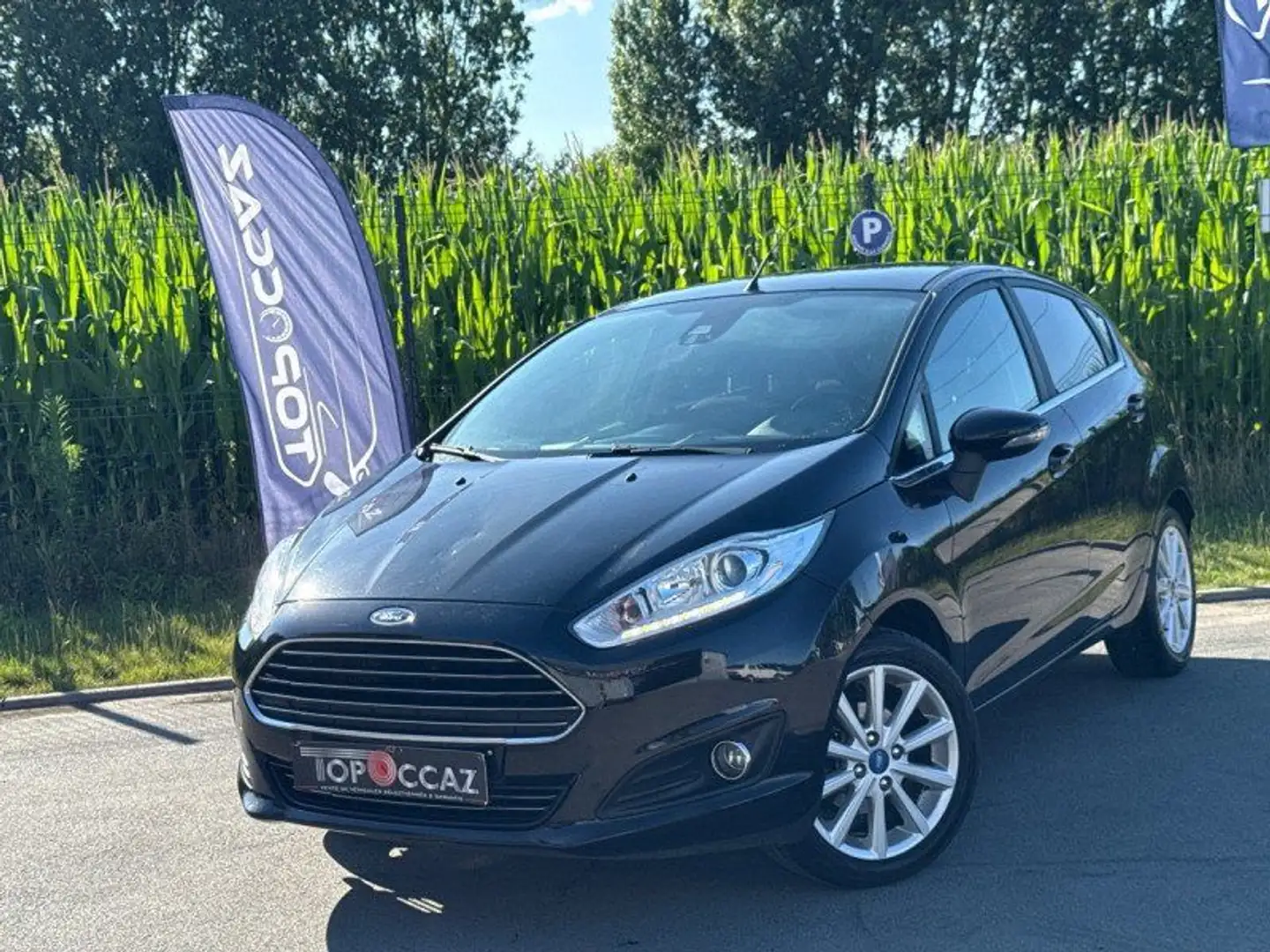Ford Fiesta ESS 100CH BLACK 5 PORTES * 2016 * 112.000KM * GARANTIE Noir - 1
