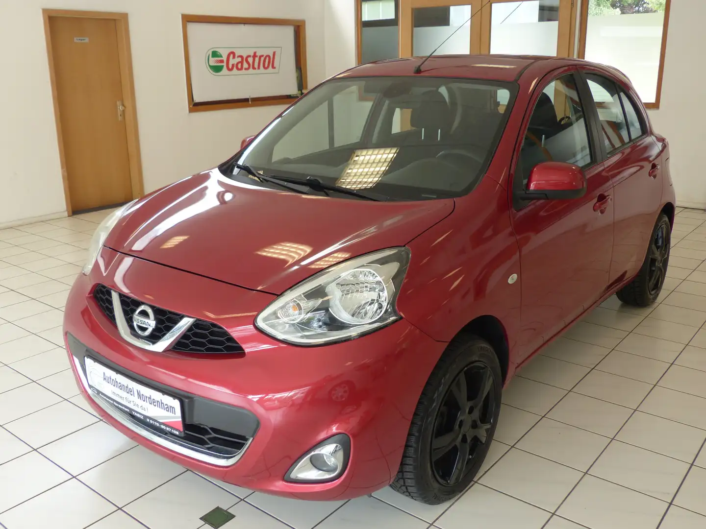 Nissan Micra 1.2 Acenta*KLIMAAUTOMATIK*5 TRG*TÜV NEU* Rot - 2