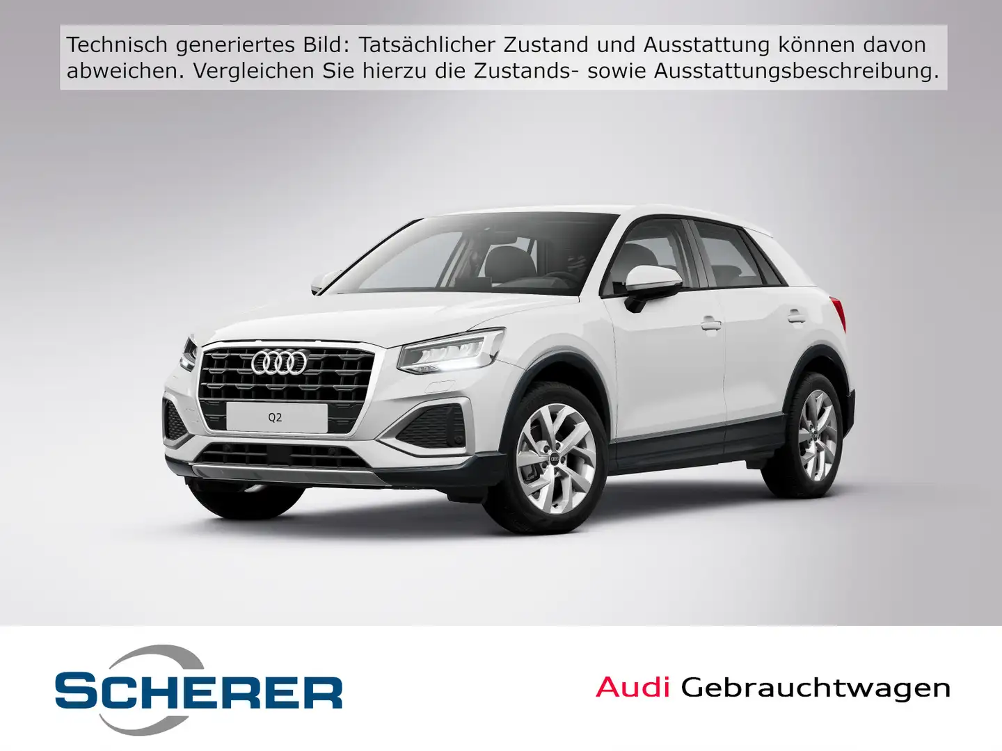 Audi Q2 advanced 35 TFSI 110(150) kW(PS) S tronic Weiß - 1