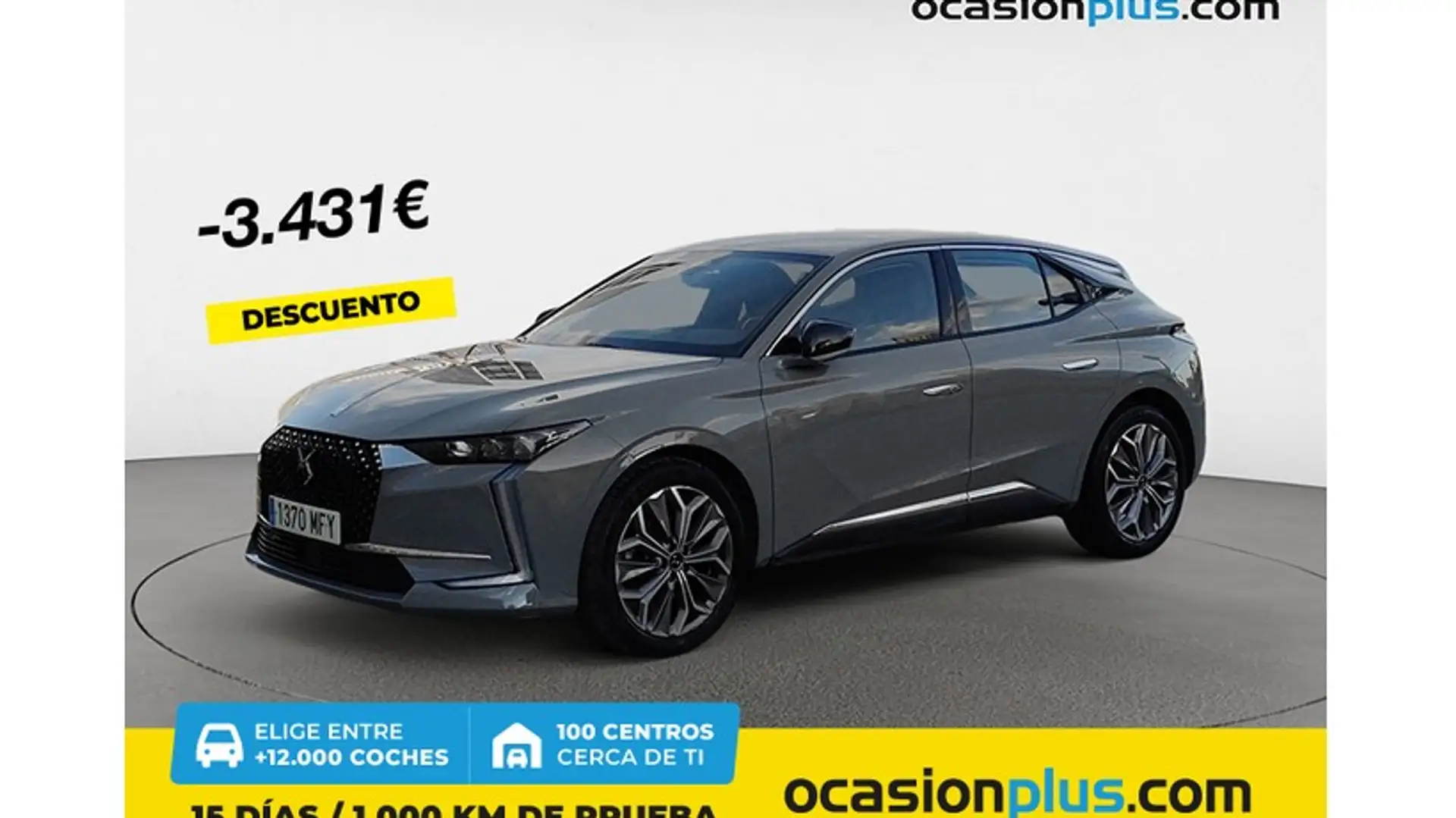 DS Automobiles DS 4 BlueHDi Trocadero Aut. 130 Gris - 1
