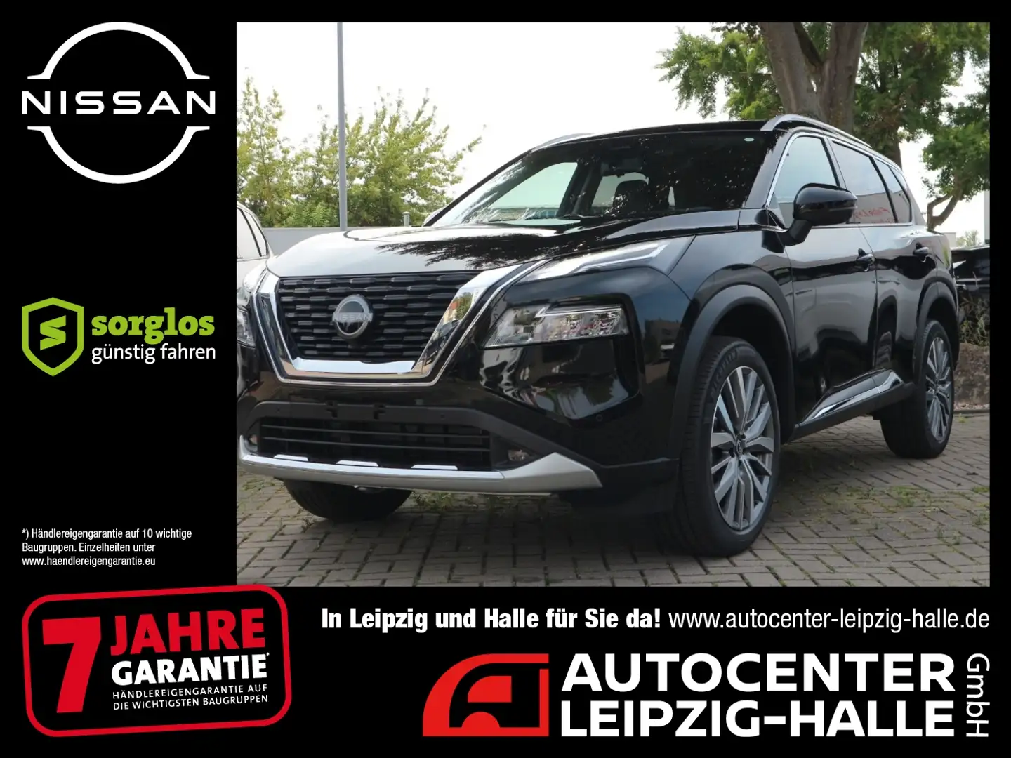 Nissan X-Trail TEKNA 1.5 VC-T MHEV 4x2 Panorama ProPilot Schwarz - 1