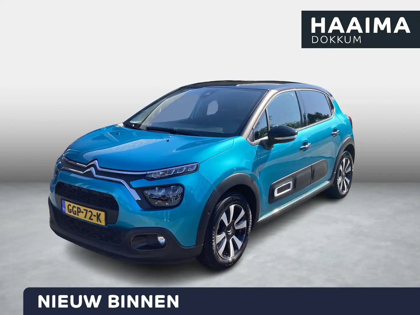 Citroen C3 1.2 PureTech Feel Edition | Apple Carplay/Android Blauw - 1