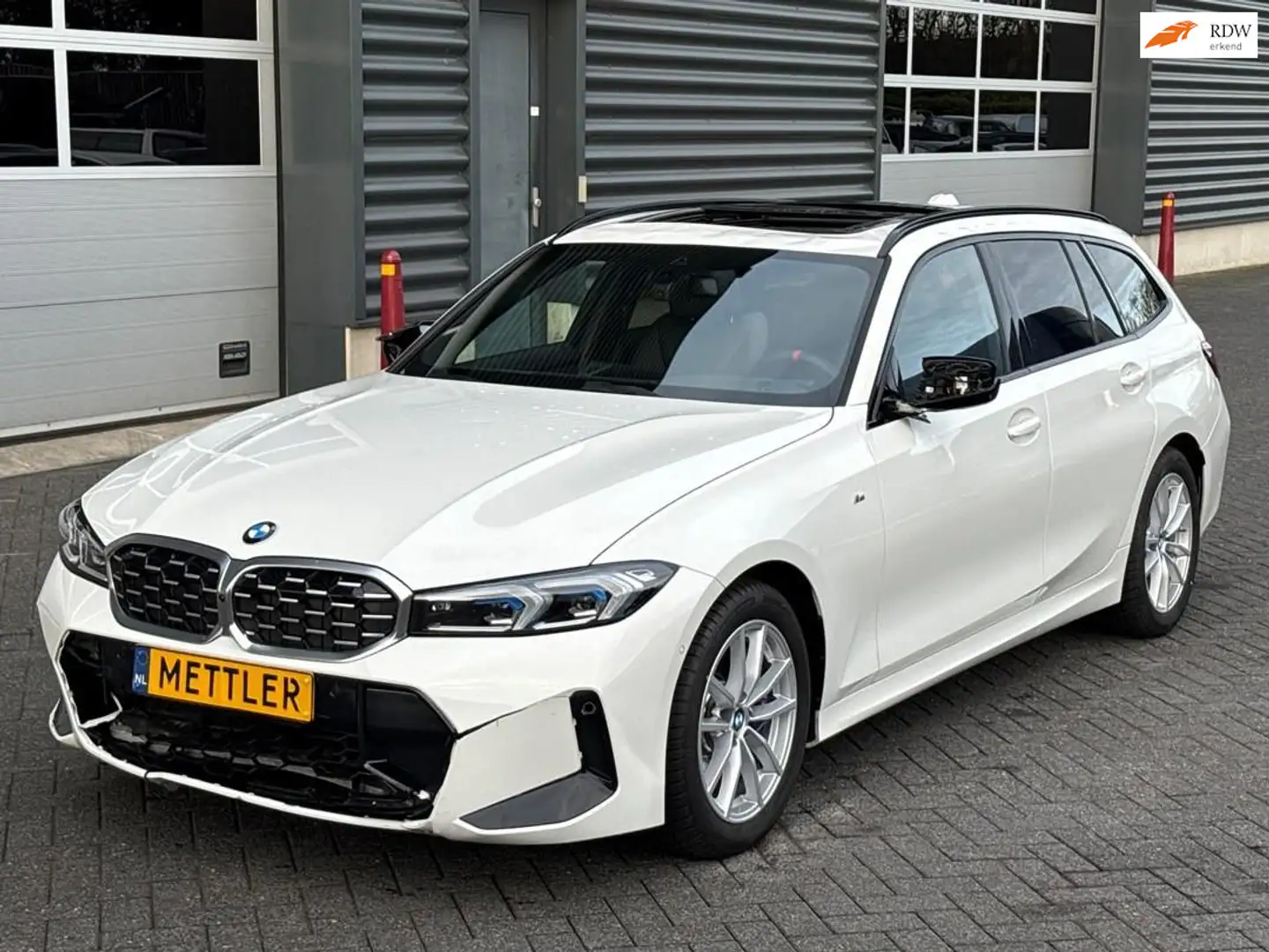 BMW 340 3-serie Touring M340i xDrive, M-Pakket panoramadak Blanc - 1