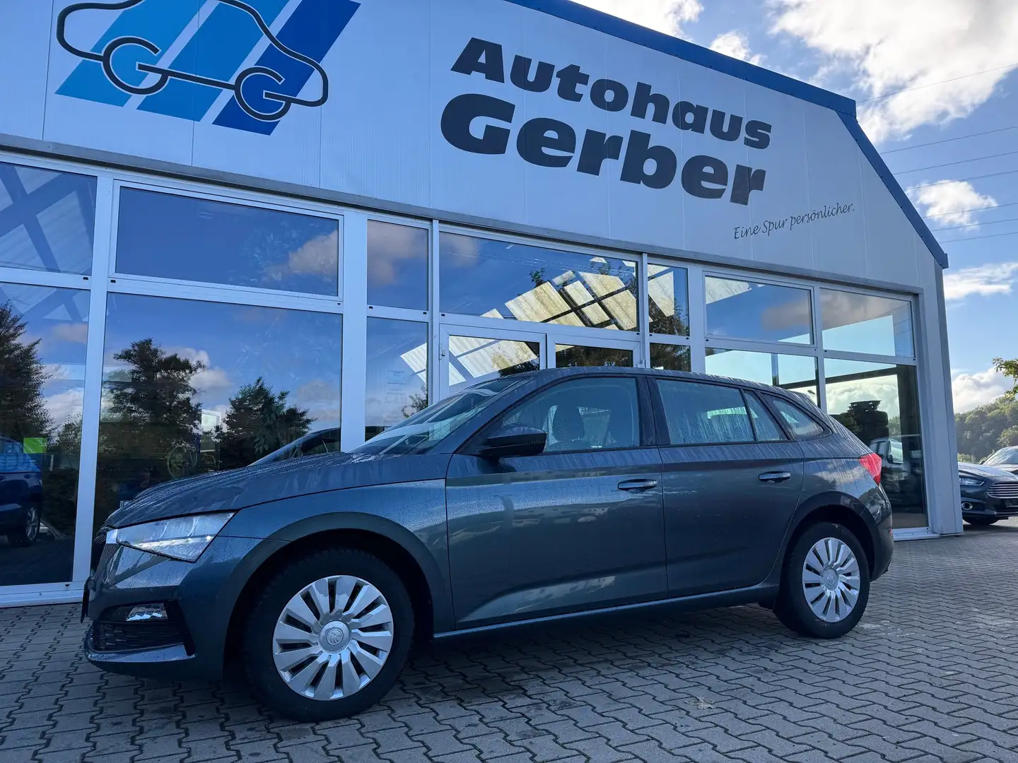 Skoda Scala Scala 1.6 TDI DSG Ambition Gris - 1