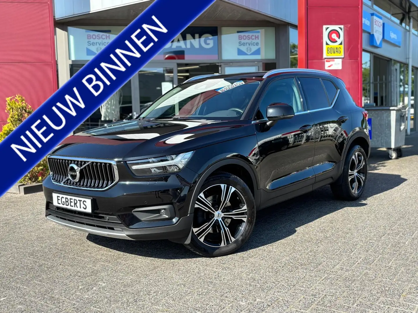 Volvo XC40 2.0 B4 Inscription 198PK | Sporstoelen leder | Har Noir - 1