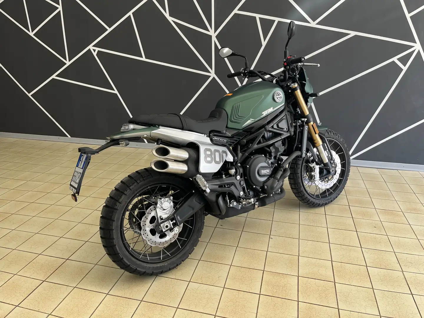 Benelli Leoncino 800 trail solo 30 km - 2
