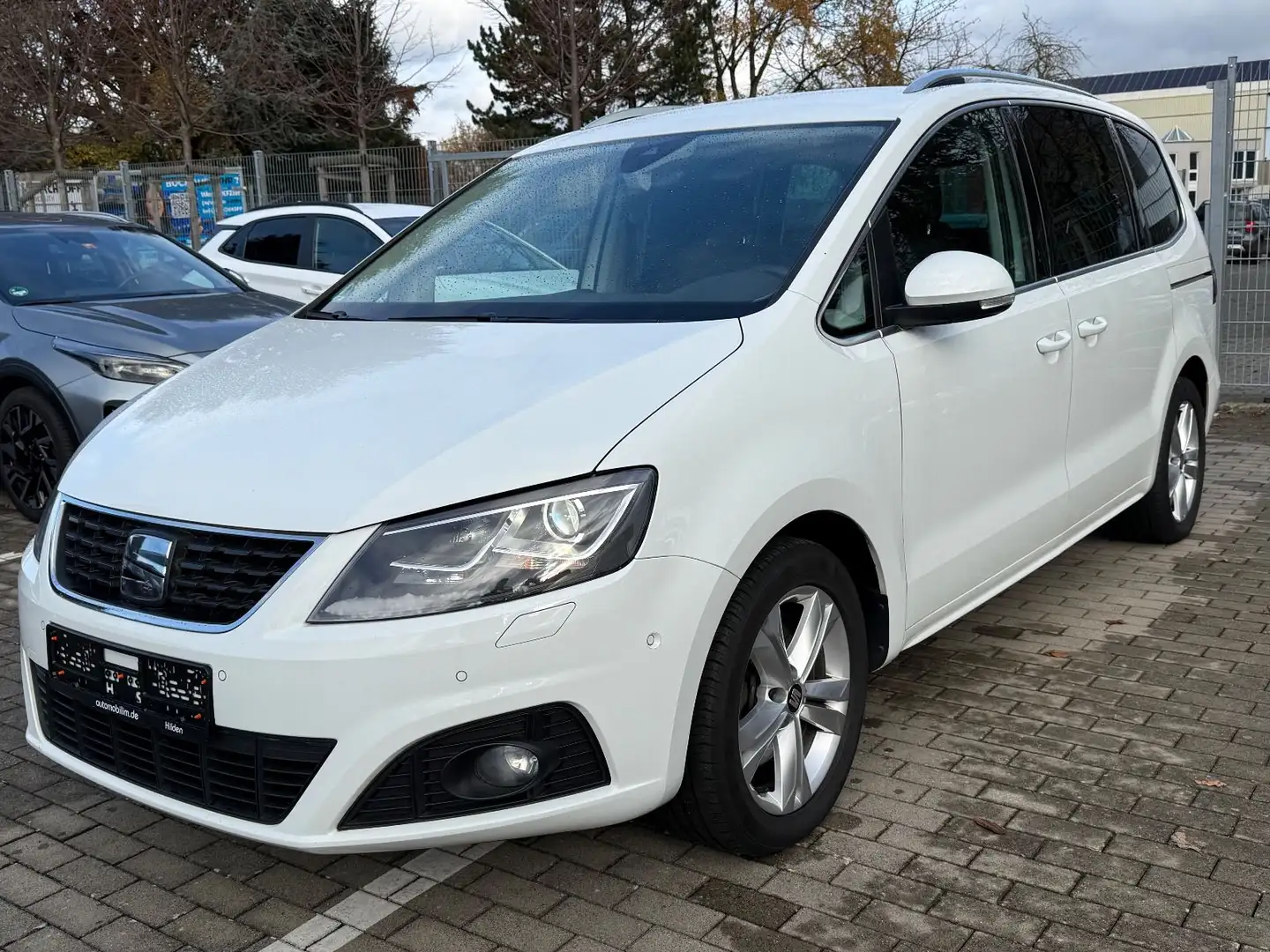 SEAT Alhambra Xcellence 2.0 TDI*7Sitz*Spur*TotW*KAM* Weiß - 2