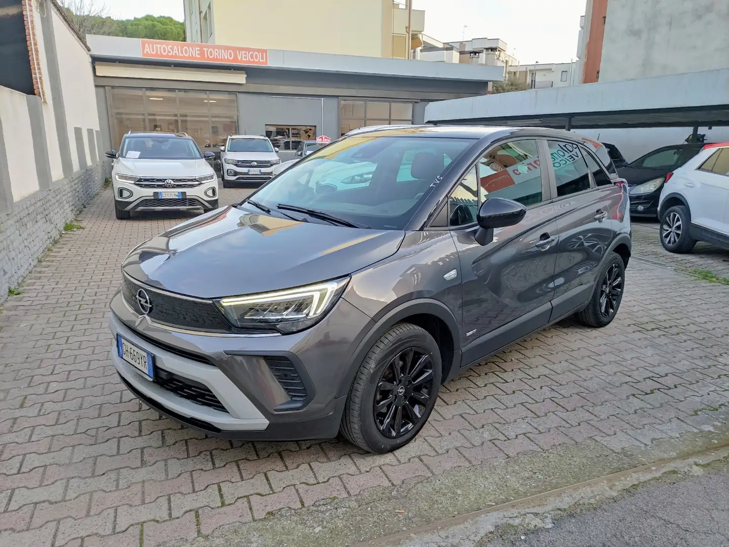 Opel Crossland X 1.2 Design 83CV Bi-color ** FULL LED ** Gris - 2