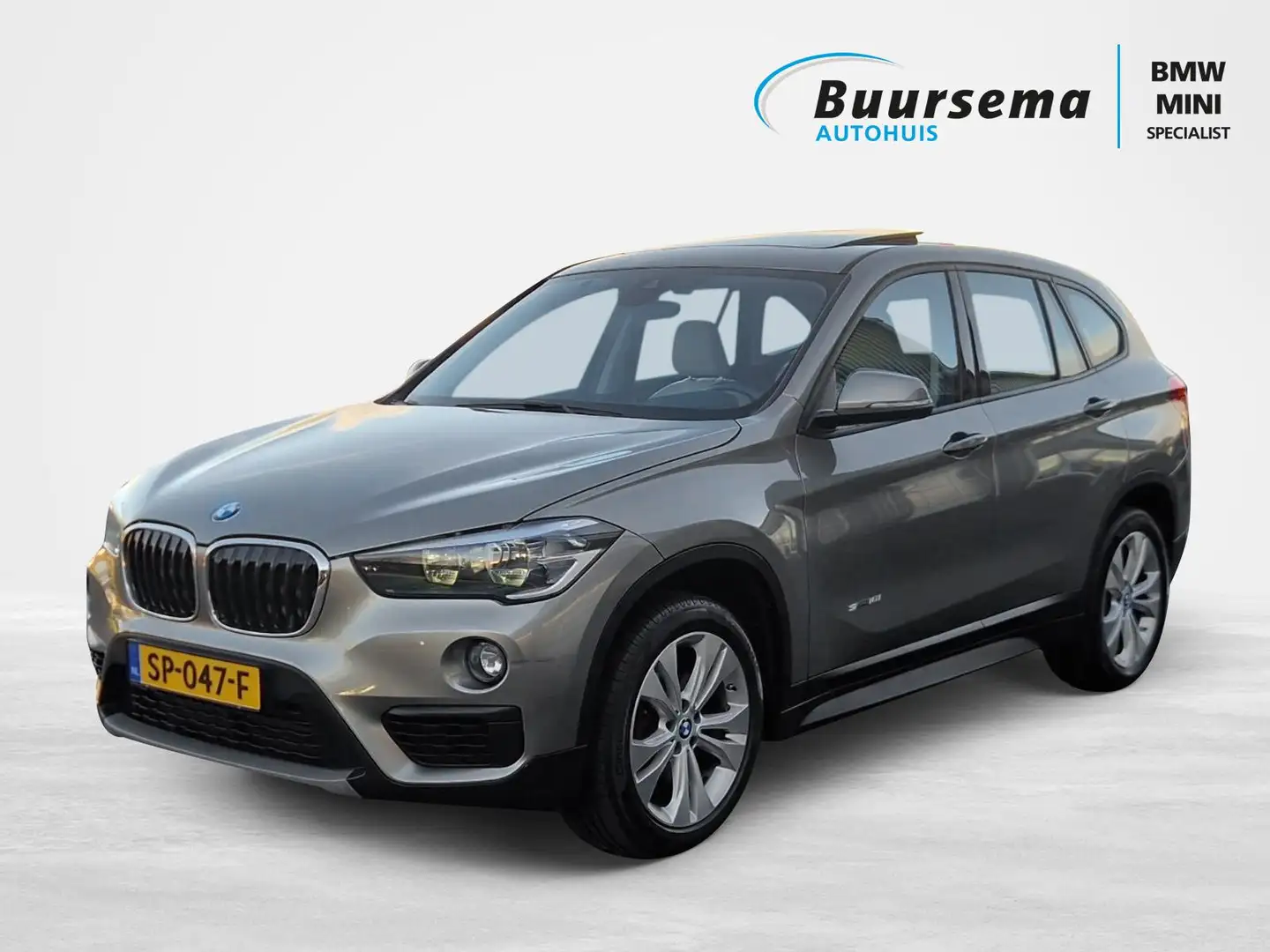 BMW X1 sDrive 18i Cent High Exe | Vollederen sportinterie Argent - 2