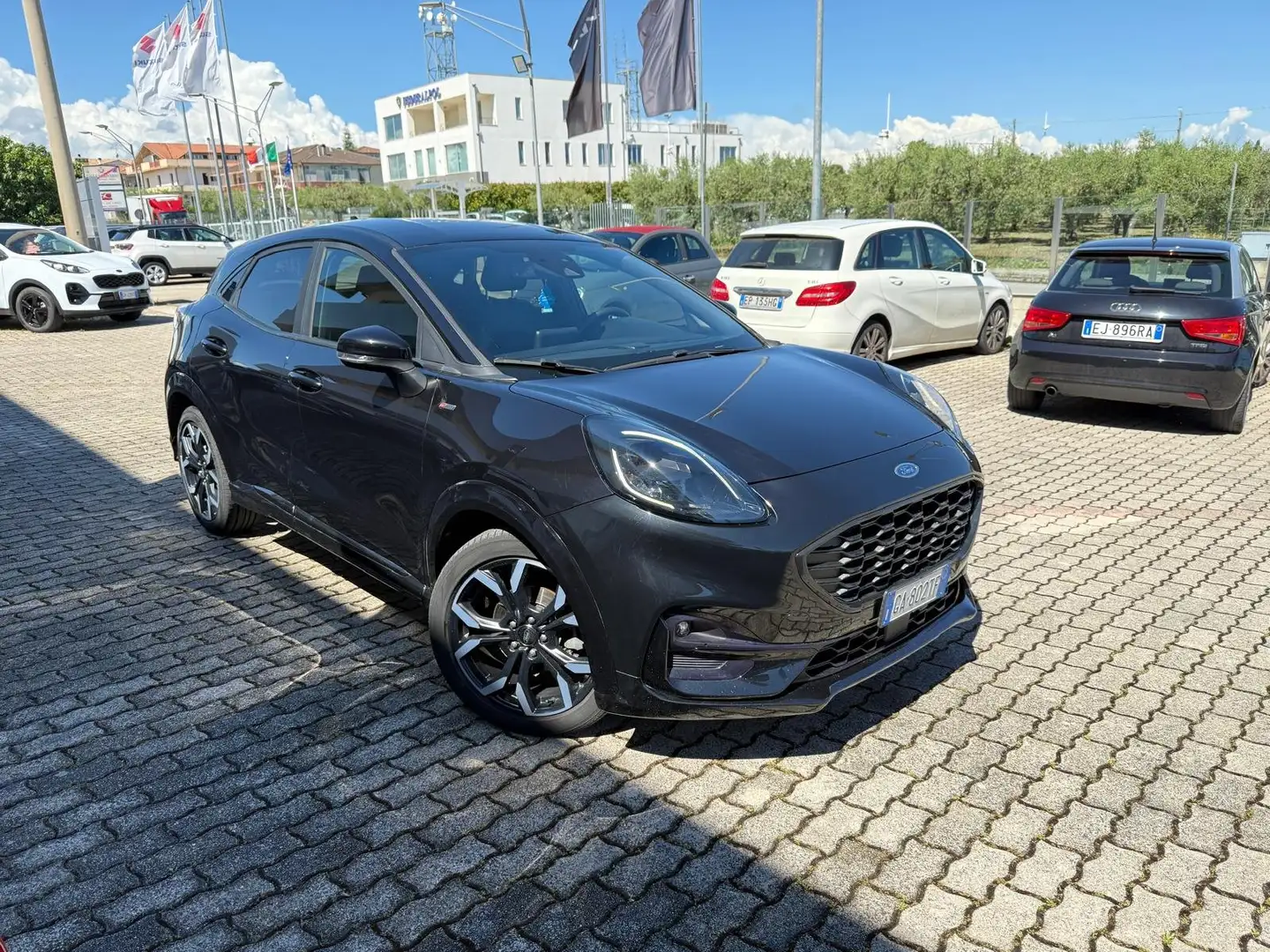 Ford Puma 1.0 ecoboost ST-Line - OK NEOPATENTATI - Zwart - 1
