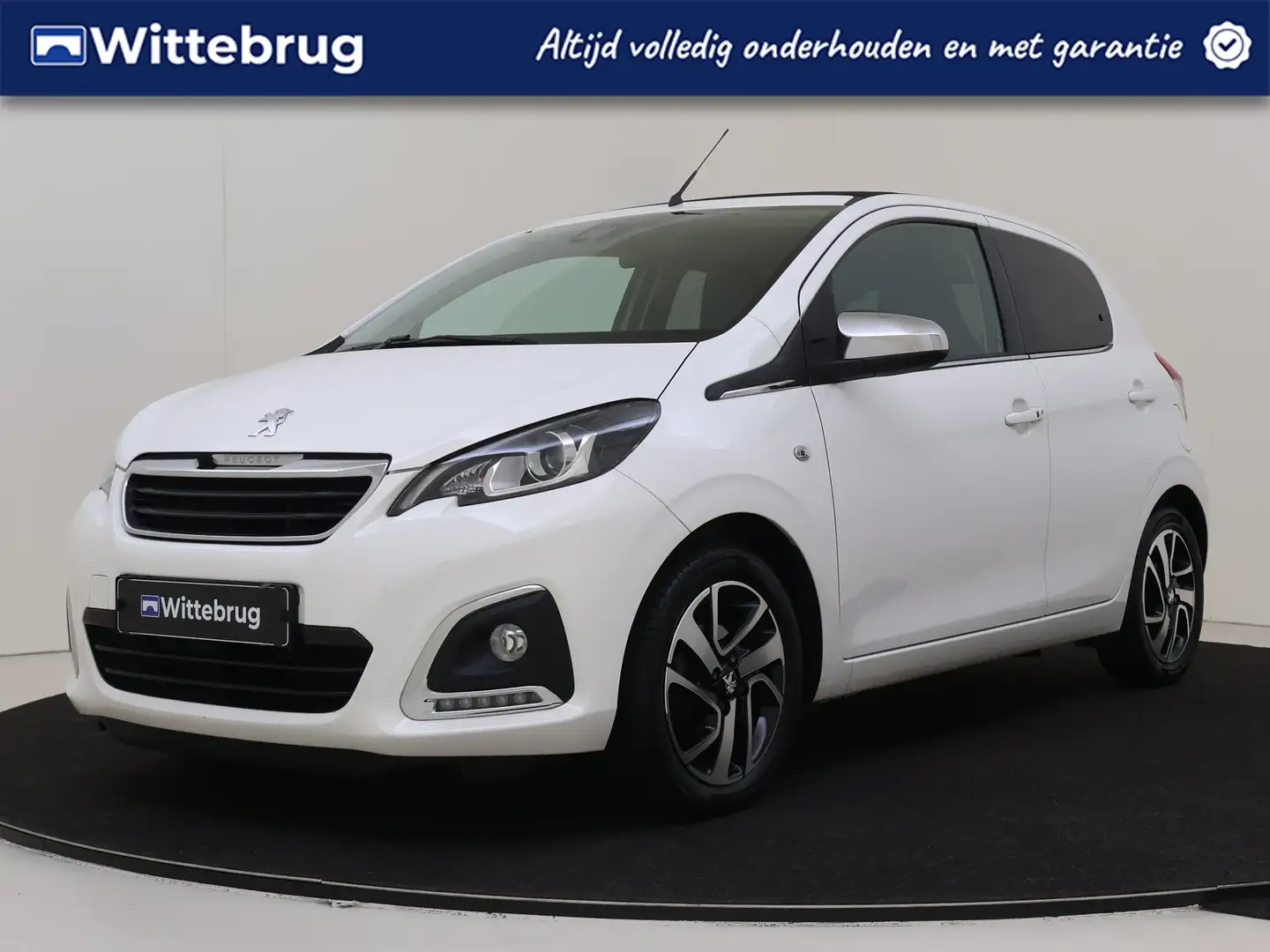 Peugeot 108 1.0 VTi 72PK Allure TOP! | Open Dak | Leder | Clim Wit - 1
