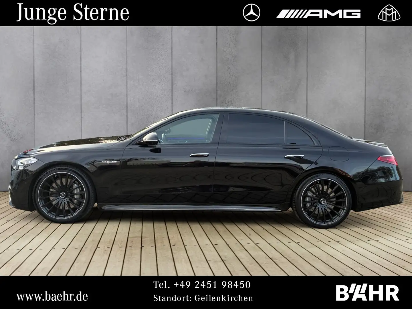 Mercedes-Benz S 63 AMG S 63 E Performance lang Night/Burmester3D/Pano Negro - 2