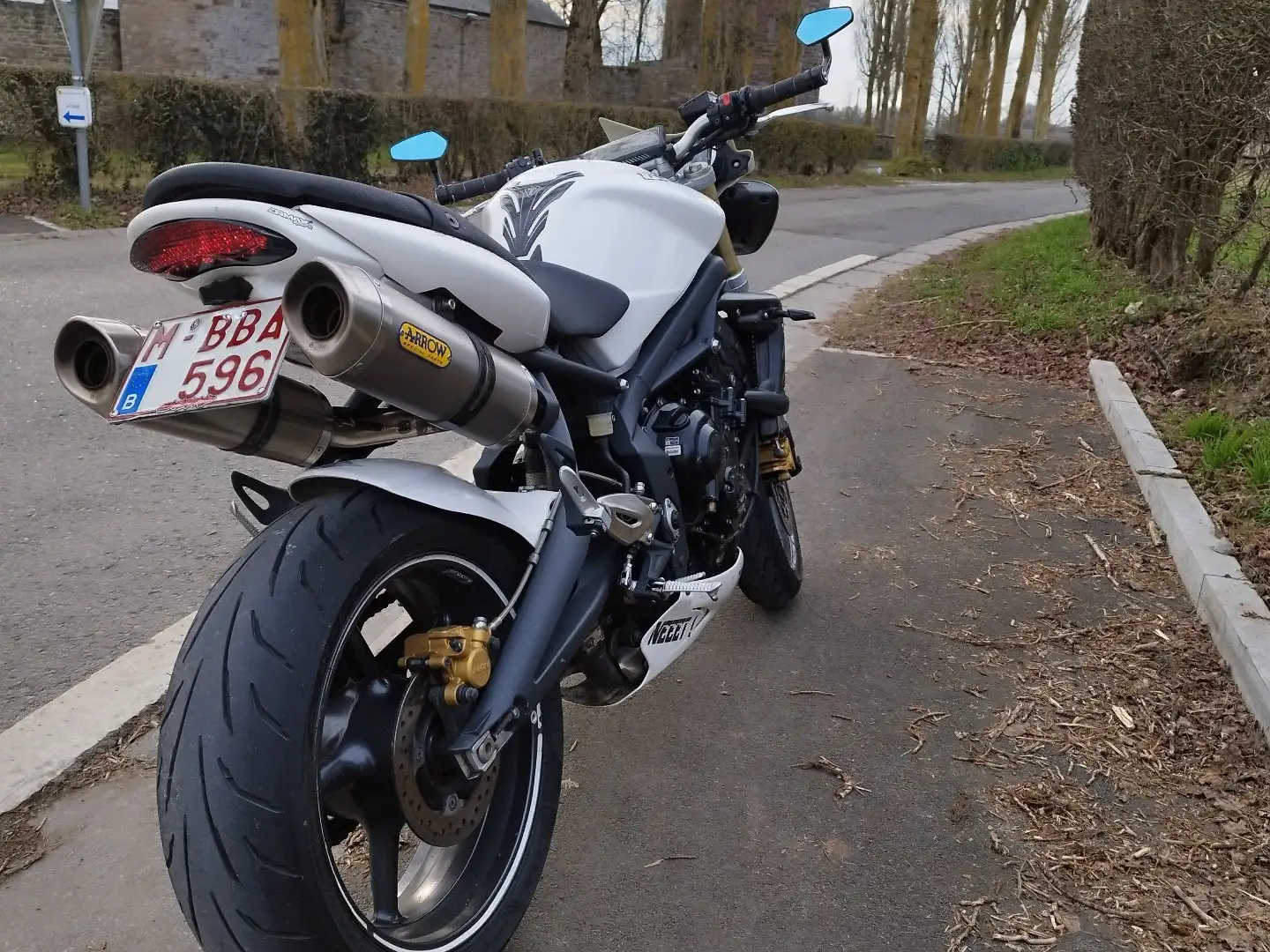 Triumph Street Triple 675 Alb - 1
