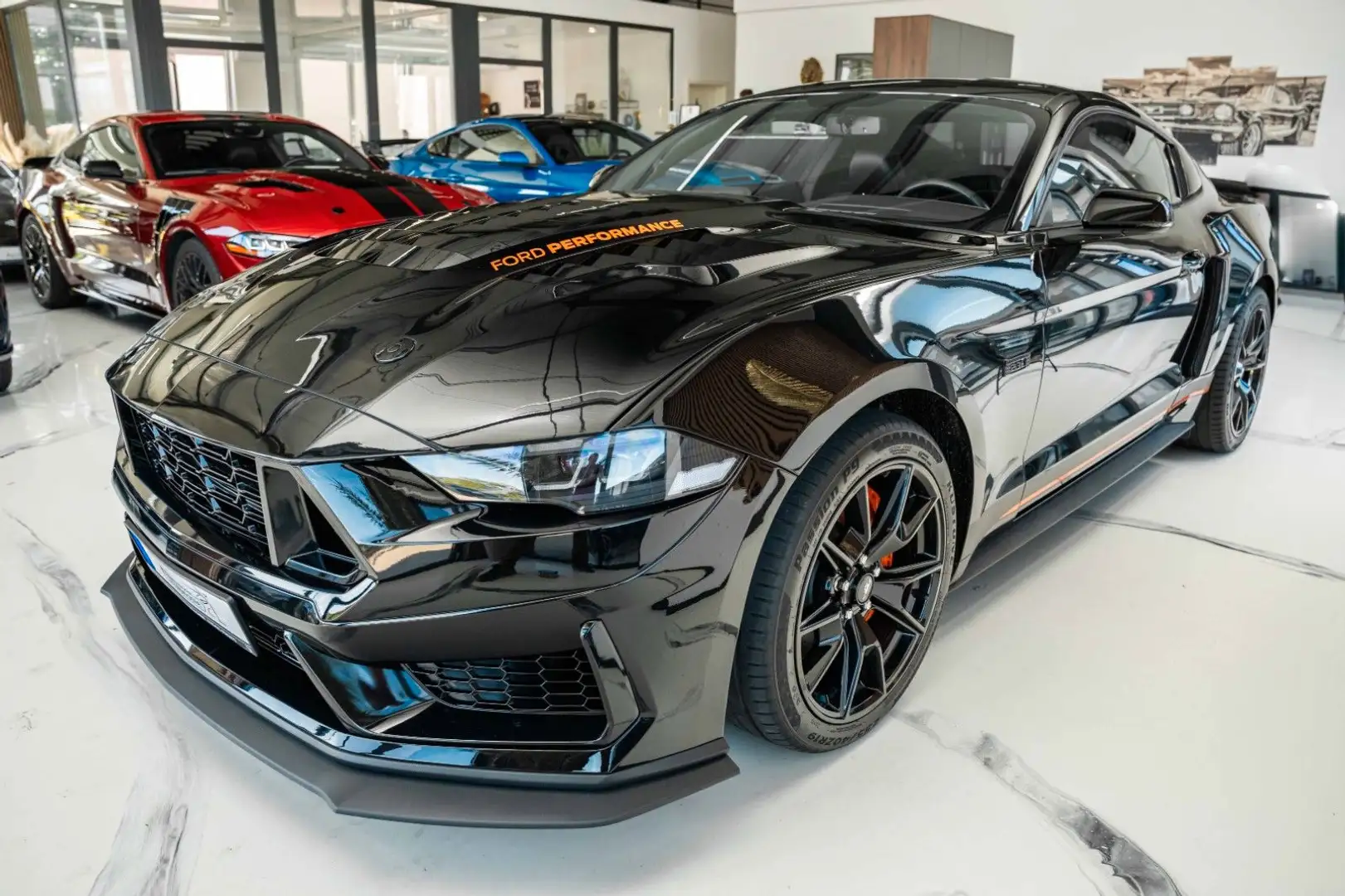 Ford Mustang 2,3 PREMIUM LCD ACC PERFORMANCE Schwarz - 1