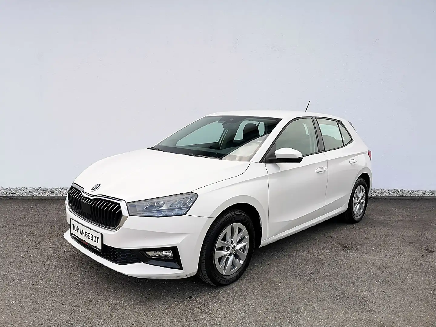 Skoda Fabia Ambition 1,0 Weiß - 1