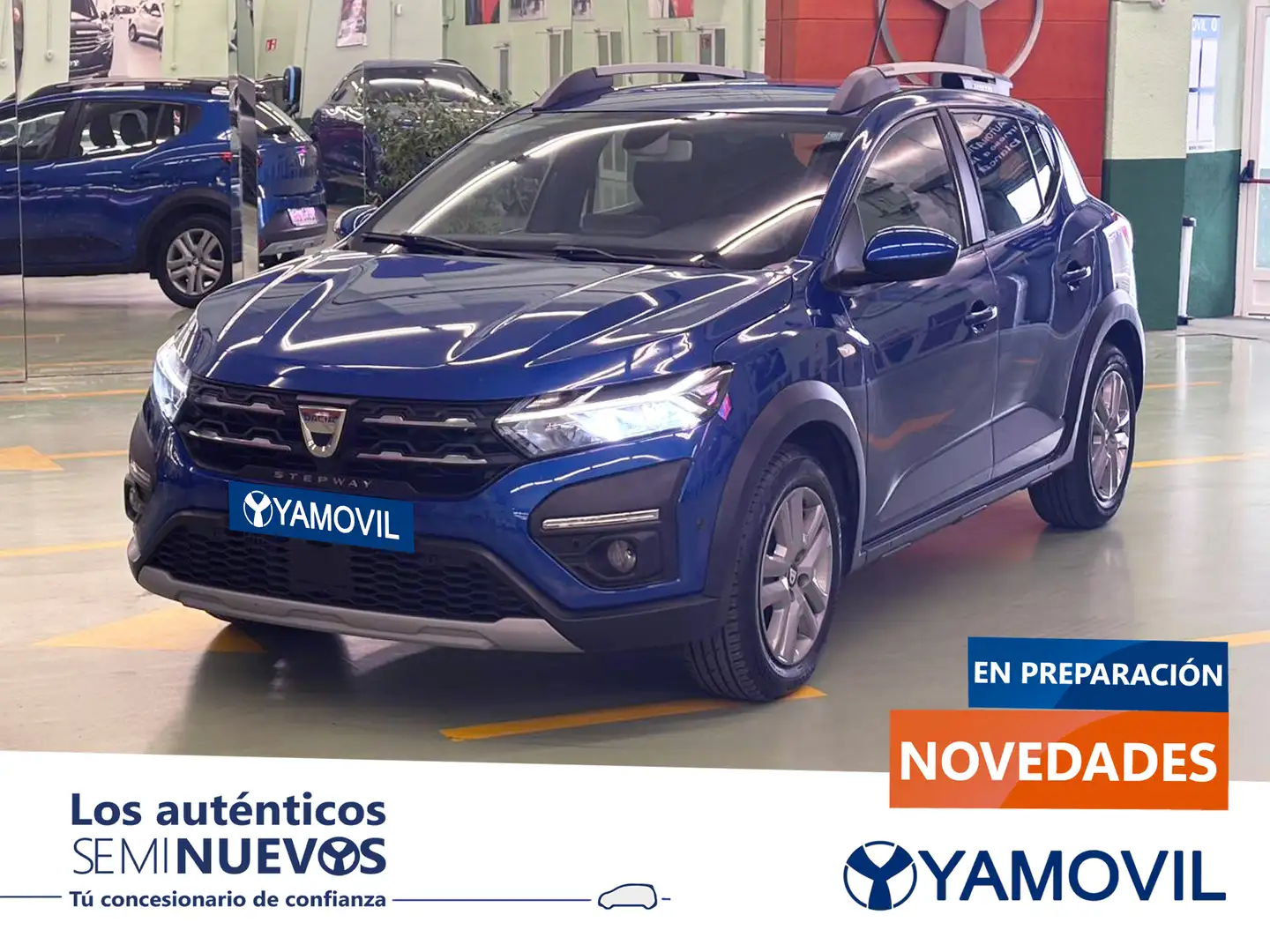Dacia Sandero Stepway ECO-G Comfort 74kW Azul - 1