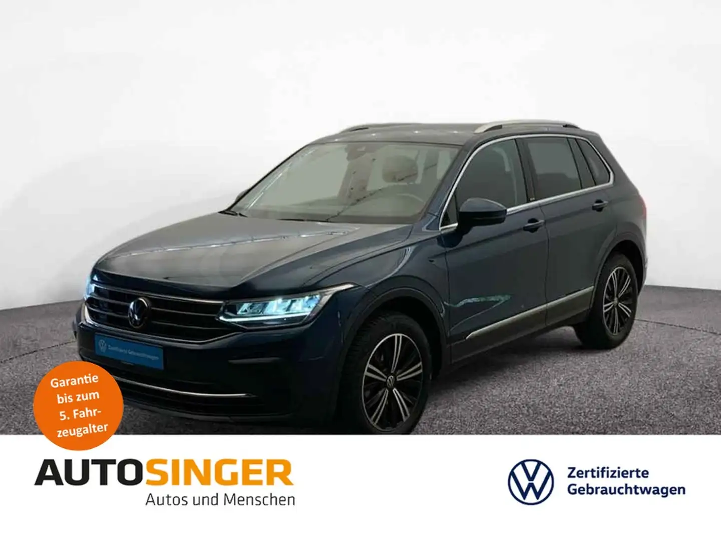 Volkswagen Tiguan Move TDI DSG 4M *NAVI*STDHZ*AHK*LED*ACC* Blu/Azzurro - 1