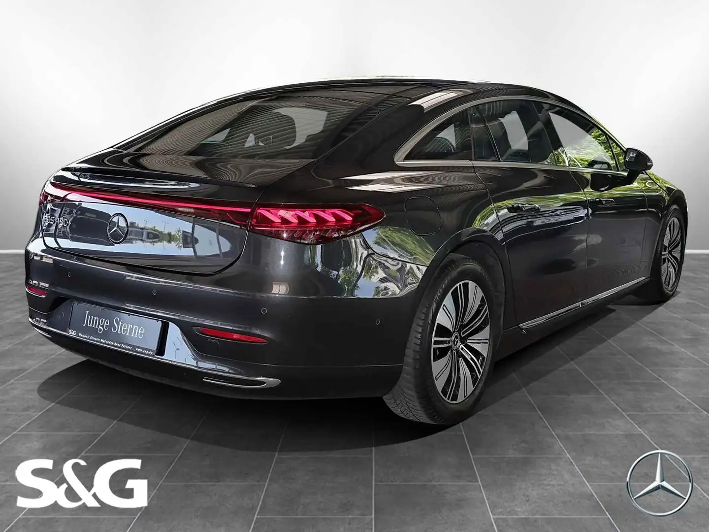 Mercedes-Benz EQS + Electric Art PANOROMA+AIRMATIC+HIFI+21 Gris - 2