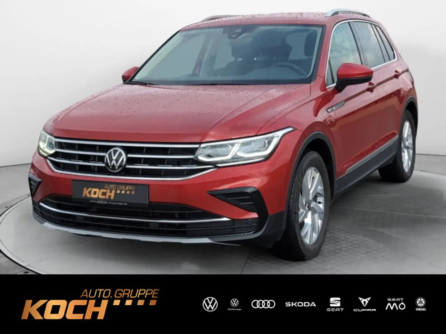Volkswagen Tiguan 2.0TDI Elegance DSG Navi LED Rot - 1