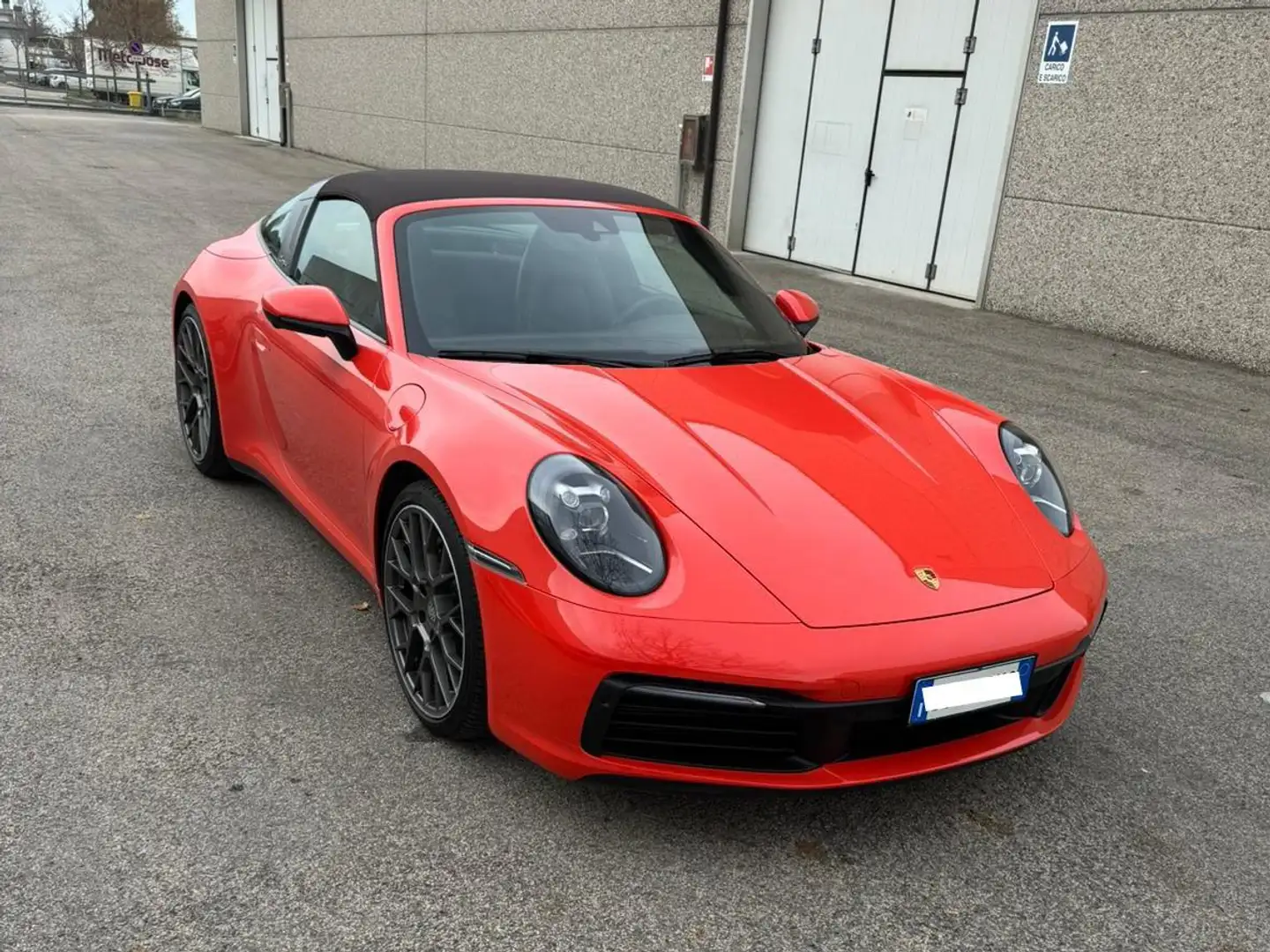 Porsche Targa 911 VIII 992 Targa Targa 3.0 4 auto Oranžová - 1