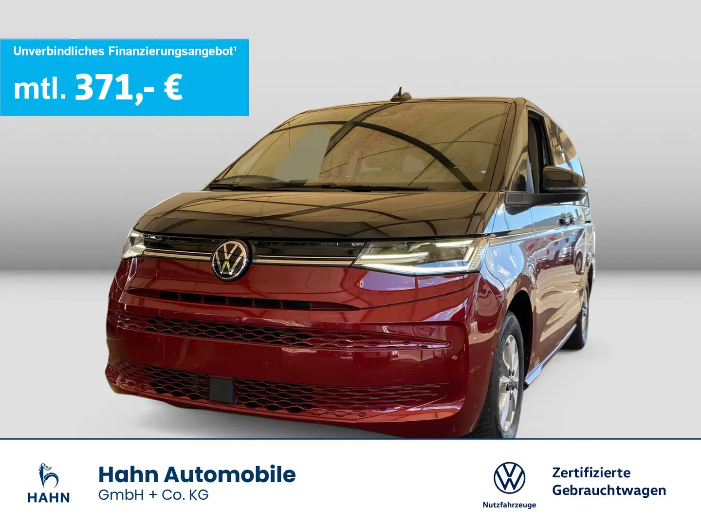 Volkswagen T7 Multivan 2.0 TDI 110 KW Life LÜ Vis-a-Vis AHK HE Schwarz - 1