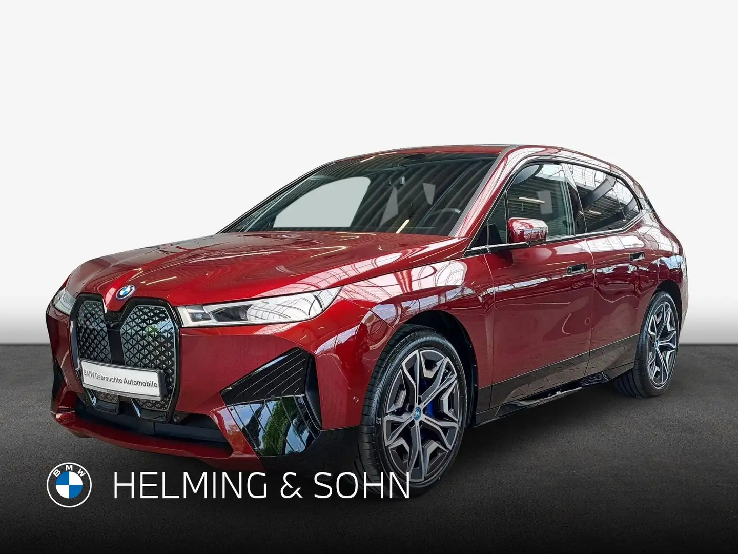 BMW iX xDrive40 Sportpaket Laserlicht HK HiFi DAB Komfort Rot - 1