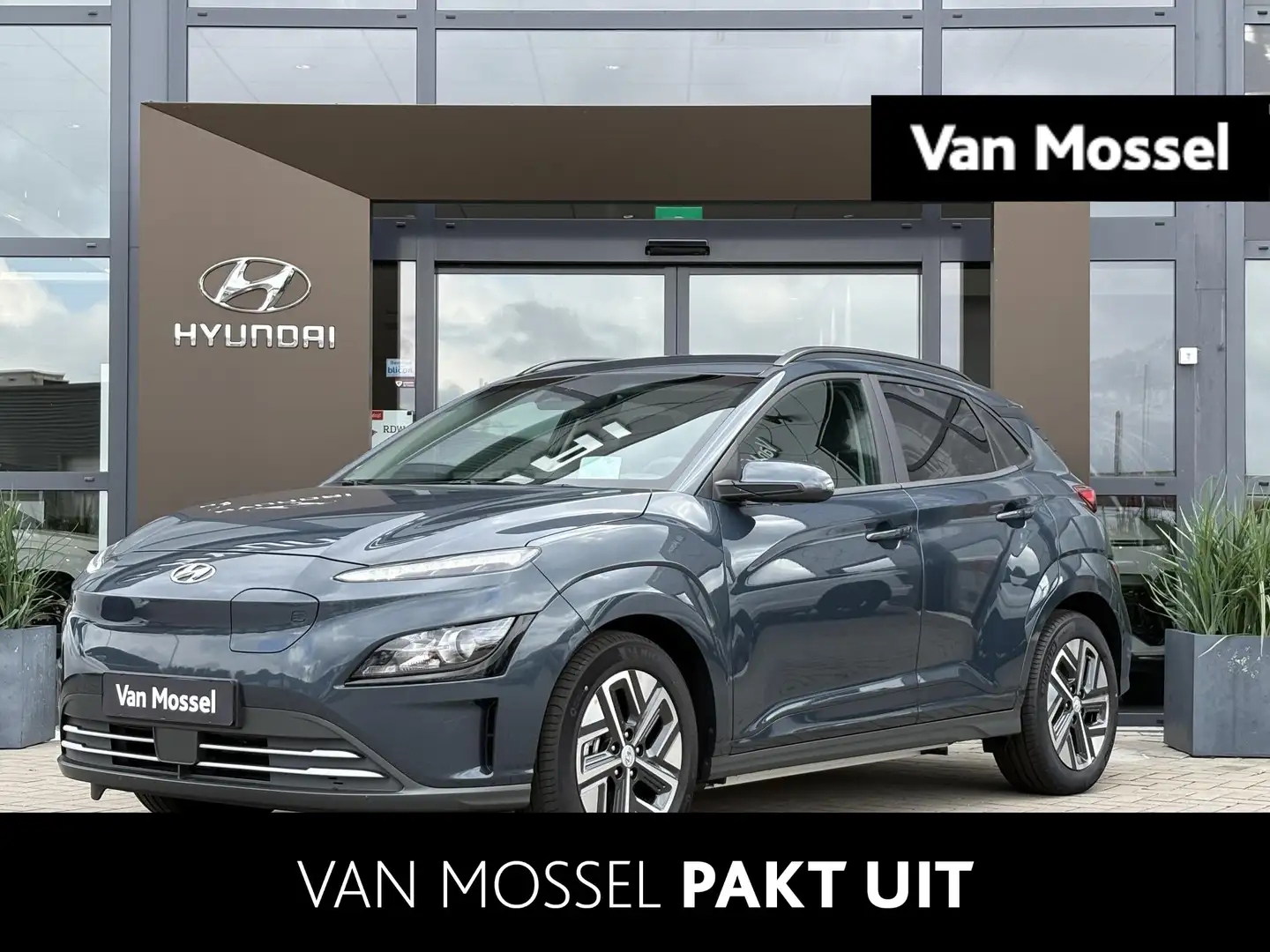 Hyundai KONA EV Fashion 39 kWh | Navigatie | Cruise control| Ac Bleu - 1
