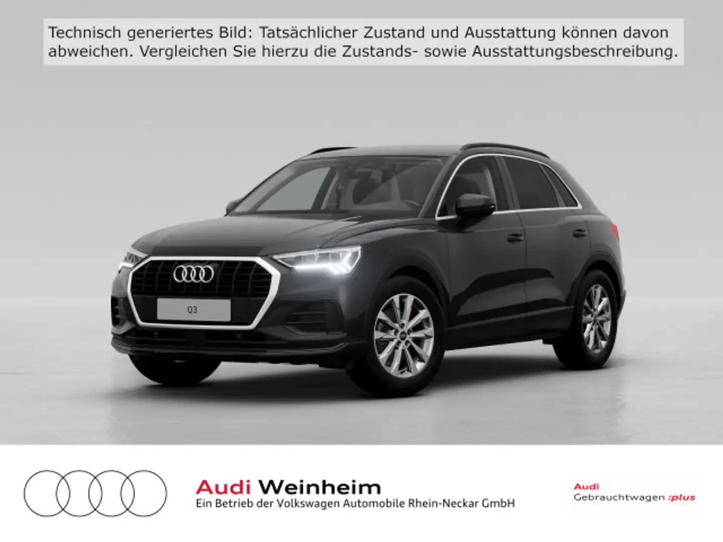 Audi Q3 35 TDI LED Kamera S-tronic Klima SHZ uvm Nero - 2