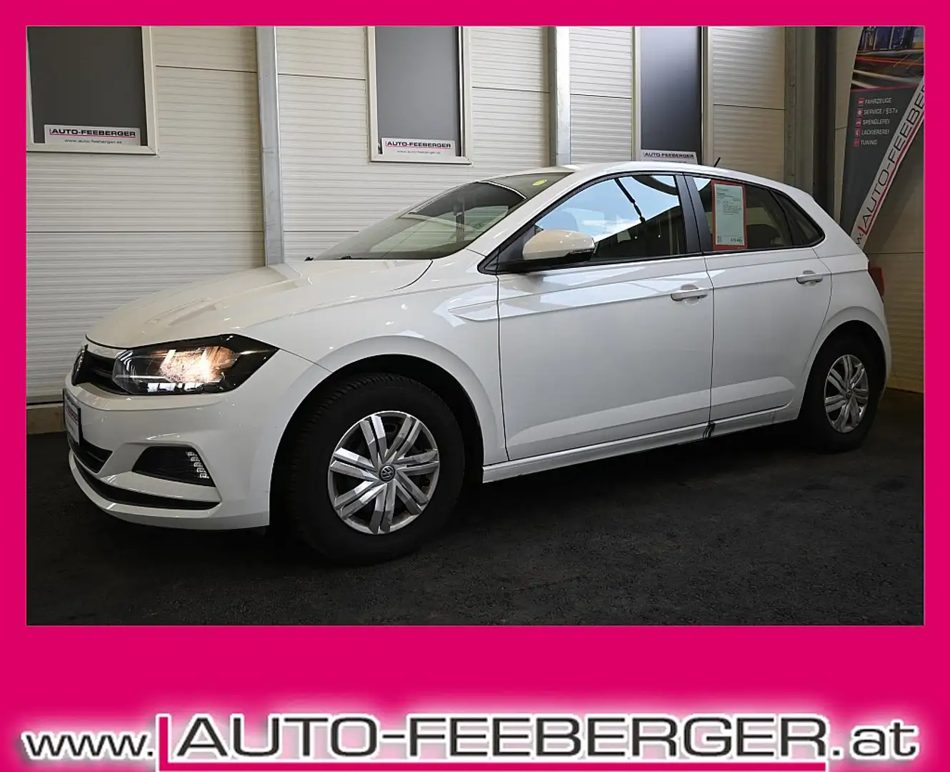Volkswagen Polo 1,0 Austria,Tempomat,APP-Connect,Multifunktions... Blanco - 1