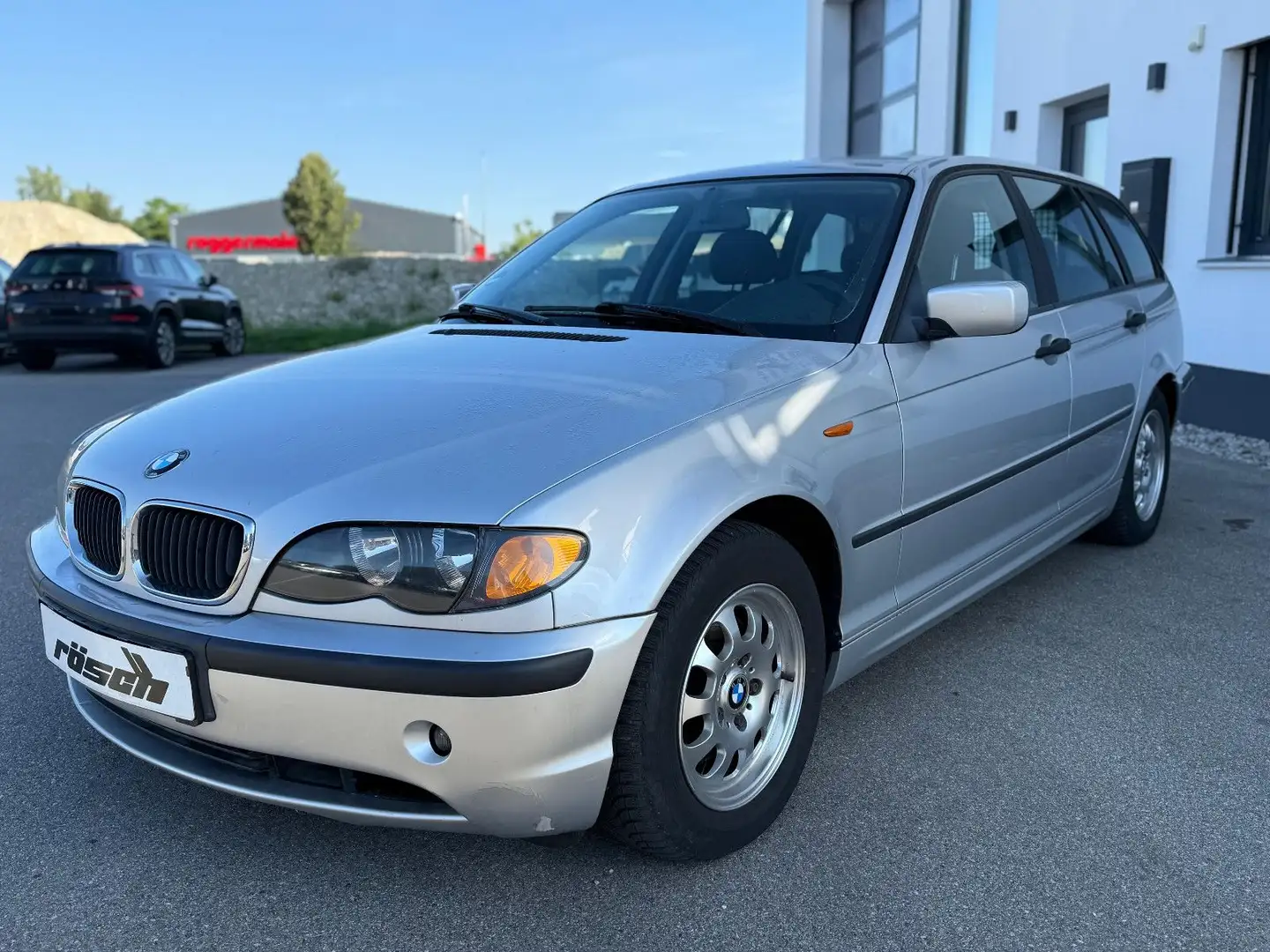 BMW 316 i Touring E46 SITZH KLIMAAUTOM. Zilver - 2