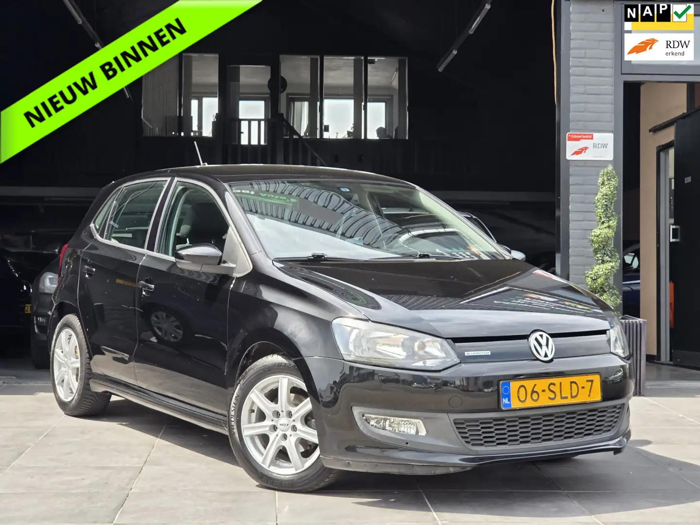 Volkswagen Polo 1.2 TDI BlueMotion|Airco|Trekhaak|Nav|Cruise Noir - 1