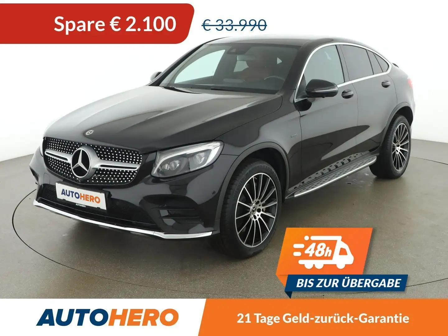 Mercedes-Benz GLC 350 GLC 350e 4Matic AMG Line Schwarz - 1